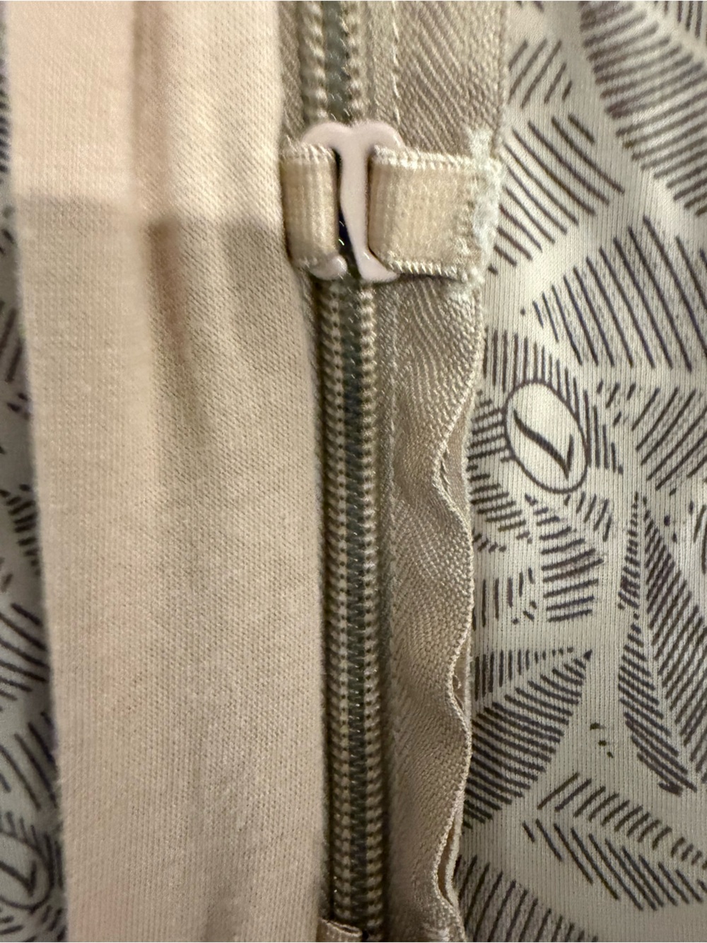Beige Firm-Shape High-Waist Bodysuit with Front Zip Lift post op - Picture 10 of 13